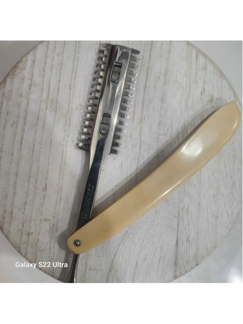 Vintage Durham Duplex DE Straight Razor Trimmer, Barber CLEAN